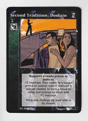 Second Tradition: Domain Mixed KoT/KMW/Camarilla Ed./V:TES Ed. V:TES VTES - Image 1 of 4