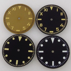 29 mm esfera de reloj café negro para movimiento eta 2824 2836 miyota 8215 NH35 NH36 - Imagen 1 de 14