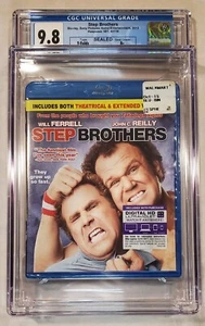 2008 Step Brothers Blu-Ray Home Video Movie Graded CGC 9.8 Sealed A+ - Picture 1 of 9