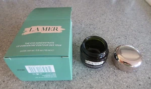La Mer 0.05oz the eye concentrate EMPTY jar w/massage wand & box - Picture 1 of 2