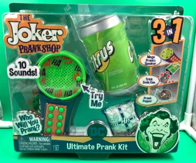 DC Ultimate Prank Kit The Joker Prank Shop Quem Você Vai Brincar? - Imagem 1 de 2