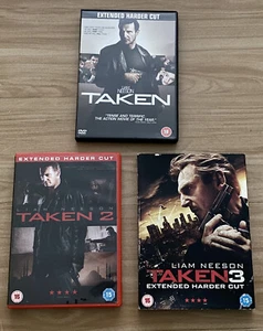 Taken/Taken2/Taken 3 Dvd Set Action & Adventure Movies - Picture 1 of 3