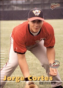 2000 Williamsport Crosscutters Multi-Ad #9 Jorge Cortes Barranquilla Colombia 