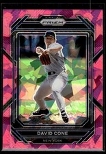 2023 Panini Prizm Pink Ice Prizm David Cone #248 ST1