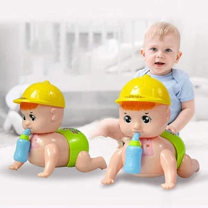 Musical Baby Crawling Toys with Lights & Music for Kids Boy Girl Birthday Gift - Picture 1 of 10