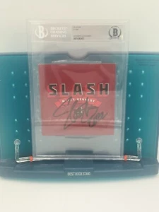 Slash Autogramm 4 Box signed CD Booklet Beckett slabbed echt zertifiziert - Bild 1 von 3