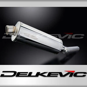Honda CBR600 F3 1995-1996 Slip On 14" Oval Stainless Exhaust Muffler Kit - Picture 1 of 5