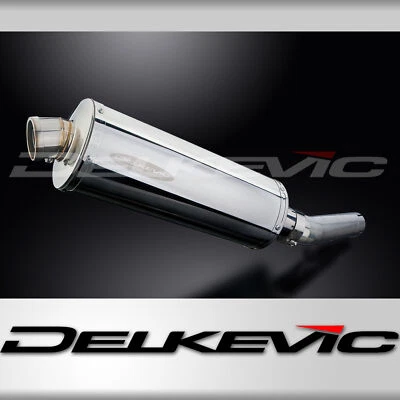 Honda CBR600 F3 1995-1996 Slip On 14" Oval Stainless Exhaust Muffler Kit — 第 1/4 张图片