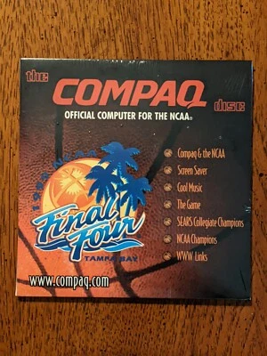 1999 NCAA Men's Final Four CD Sampler 5 Tracks Sony Music Sears Compaq Disc - Image 1 of 2