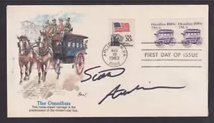 Scott Atchison (1962- ), American Formula 1 Driver, signed 1880s Omnibus FDC - Picture 1 of 1