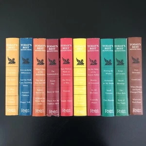 Lot of 10 VTG Readers Digest TODAY’S BEST NONFICTION 1st Edition Hardcover DJ - Picture 1 of 6