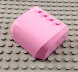 LEGO Rosa Brillante Levantado Amigo Coche Vehículo Techo Pieza - Imagen 1 de 1