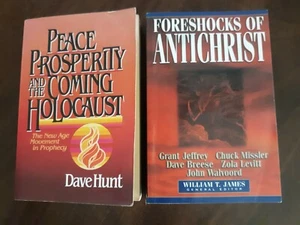 2 bks - Peace Prosperity and the Coming Holocaust - Foreshocks of the Antichrist - Bild 1 von 12