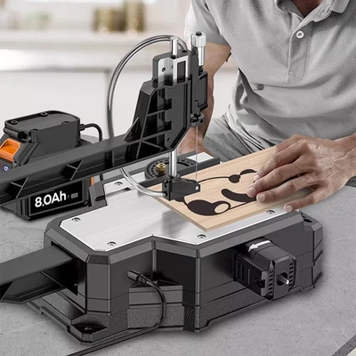 Benchtop Curve Saw Small Household Multifunction Dust-free Wood Board Drawing - Image 1 of 4