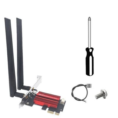 WiFi 7 QCNCM865 PCI-E-Adapter 9256 Mbit/S Kit BT5.4 Tri-Band 2,4G/5G/6 GHz 7023 - Bild 1 von 4