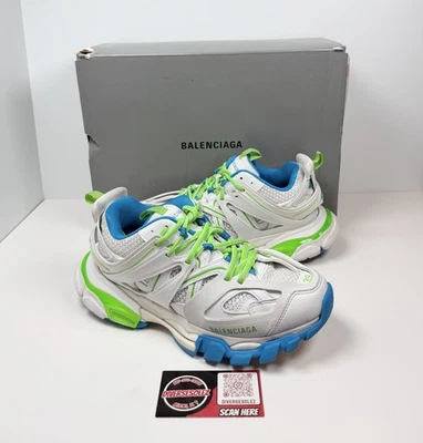 Talla 39EU/9W - Zapatillas Balenciaga Track Blanco/Azul/Verde💚 ¡Al por menor $1K! Foto 1 de 4
