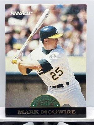 Tarjeta Pinnacle Cooperstown 30 de 30 Mark McGwire Inv 831 Foto 1 de 2