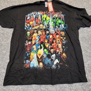 Vintage - Marvel Mad Engine Avengers Comics Superhero Black Size XXL 2XL - NWT - Picture 1 of 5