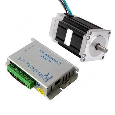 65W BLDC Brushless motor driver Kit,Nema23,24V 3000RPM For CNC Engraving/Robotic - Image 1 of 4