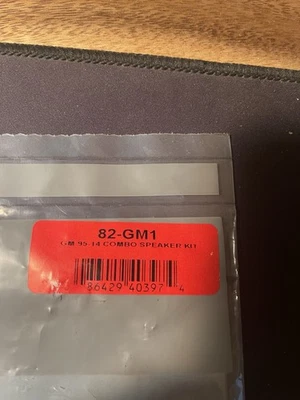 Soporte adaptador de altavoz Metra 82-3002 5,25" - 6,25" para Select 1995-2015 GM Foto 1 de 3