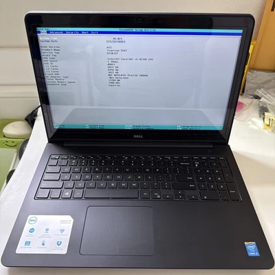 Dell Inspiron 15,6" FHD Touchscreen i5547-7502slv Intel Core i5 1TB HDD 12GB RAM - Bild 1 von 4