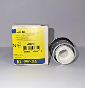Square D 9001T2L 30mm Pilot Light Operator No Lens or Module Series H USA - Picture 1 of 1