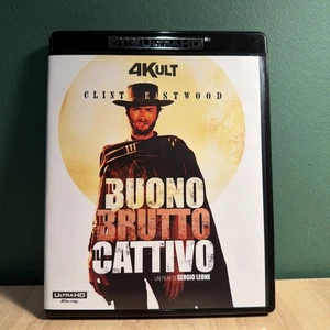 The Good, the Bad and the Ugly (1966) [4K UHD Blu-ray, Italian Import, Preowned] - Imagen 1 de 5