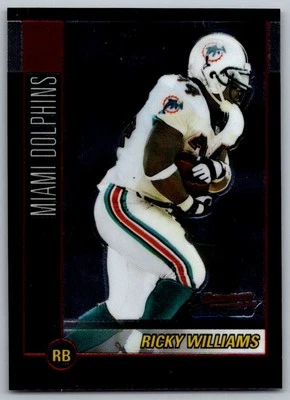 2002 Bowman Ricky Williams Miami Dolphins #105 - Image 1 of 2