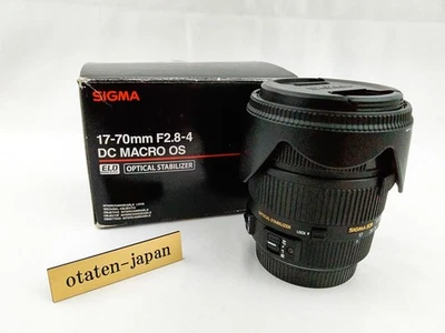 SIGMA 17-70mm F2.8-4 DC MACRO OS HSM ELD Aspheric Zoom Lens For Canon EF Mount - Image 1 of 4