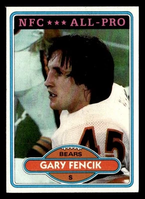 1980 Topps #380 Gary Fencik - Image 1 of 2