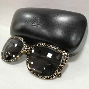 Coach Sunglasses 551987 Hc8246F UV Protection Unisex Used - Picture 1 of 11