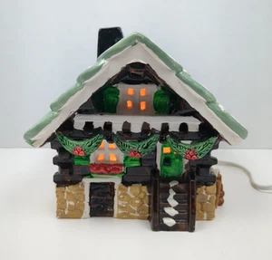 Department 56 Snowhouse Series 1983 Swiss Chalet Lighted House - Picture 1 of 8