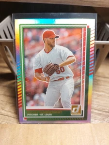 2025 Donruss Baseball Adam Wainwright Silver Foil Cardinals #36 - Foto 1 di 2