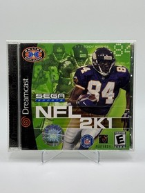 NFL 2K1 SEGA Dreamcast (2000) Manual Included