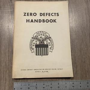 June 1965 Zero Defects Handbook Defense Supply Agency - Picture 1 of 16