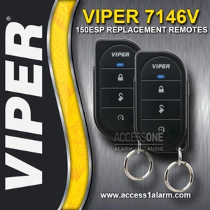 Coppia Telecomandi Sostituzione Viper 150 ESP 552V 7146V Nuovo Stile - Foto 1 di 8
