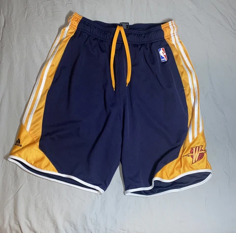 Vintage Golden State Warriors Large Basketball Shorts We Believe Era Excellent Cover