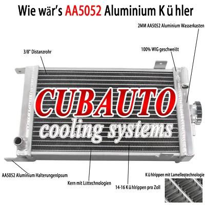 ALLOYWORKS 3 Reihe Wasserkühler Für Go Kart go-kart Karting Gearbox Shifter Kart Aluminium