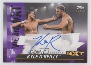 2021 Topps WWE NXT We Are NXT Auto Purple /75 Kyle O'Reilly #A-KOR Auto