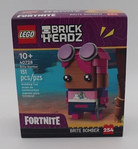 NEW LEGO 40728 Brite Bomber Brickheadz Fortnite Exclusive Promo GWP New Sealed - Picture 1 of 6