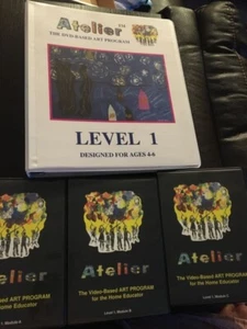 Atelier Arts Program Level 1 DVD Art Curriculum Program - Picture 1 of 2