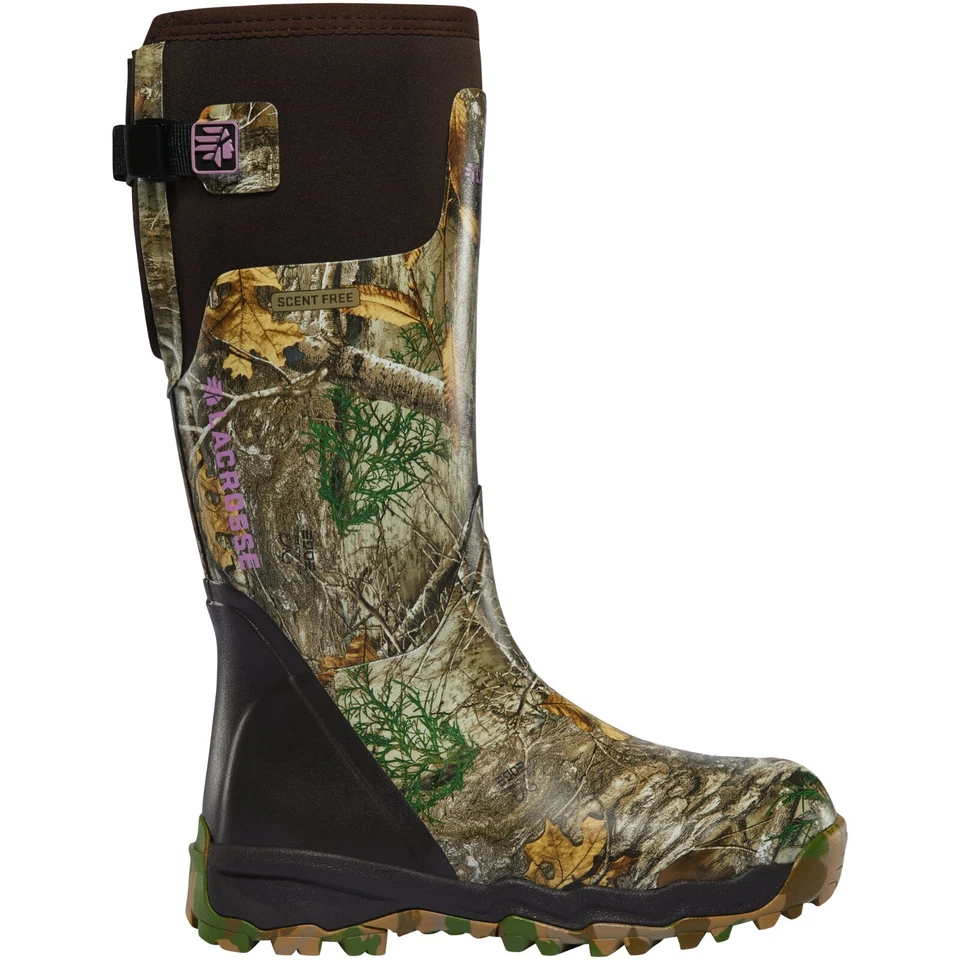 LaCrosse 376026 Women's Alphaburly Pro 15" Realtree Edge WP Hunting Boots Shoes - Image 1 of 4