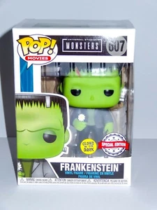 Universal Studios Frankenstein with Flower 3.5" Funko Pop Vinyl New + Protector - Picture 1 of 3