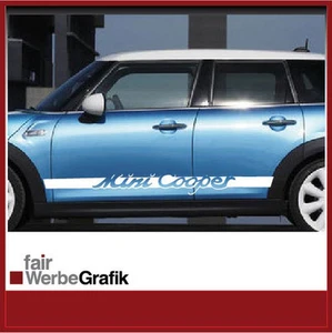 Aufkleber/ Sticker/ Seitenstreifen / Dekor/ Mini Cooper 4 Türen / #0037 - Bild 1 von 5