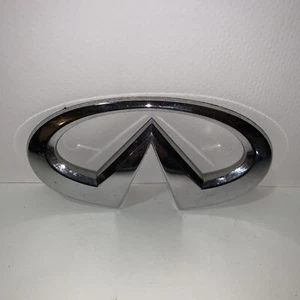 2008-2010 Infiniti M35 M45 Rear Trunk Emblem Chrome 84890 EJ70B OEM - Picture 1 of 8