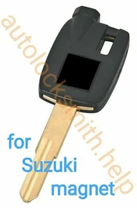 Chiave Per Suzuki mc04 Magnete Chiavi Blocco Antifurto AN250 AN400 AN650 Burgman Nero - Foto 1 di 1