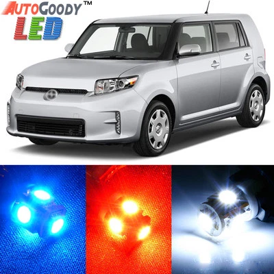 8 x Kit de paquete interior de luces LED blancas de xenón premium para Scion xB xD + herramienta Foto 1 de 4