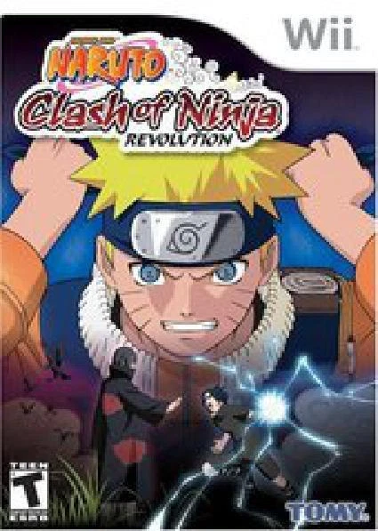 Naruto Clash of Ninja Revolution Wii Game, Case, Manual (Complete) - Image 1 of 1