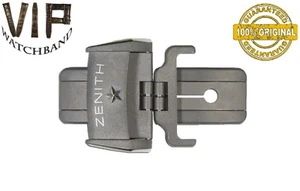 NEW OEM Authentic Deployant Clasp ZENITH 18 mm Titanium Gray UVP 750 SWISS MADE - Picture 1 of 2