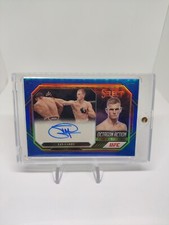 2023 Panini Select UFC Ian Machado Garry Octagon Action Signatures Blue Auto /75